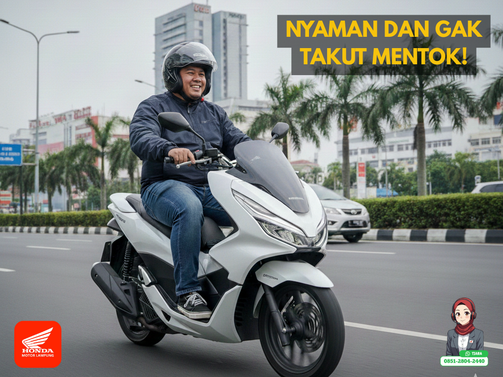 Ini Daftar Motor Matic Honda Paling Nyaman untuk Orang Gemuk