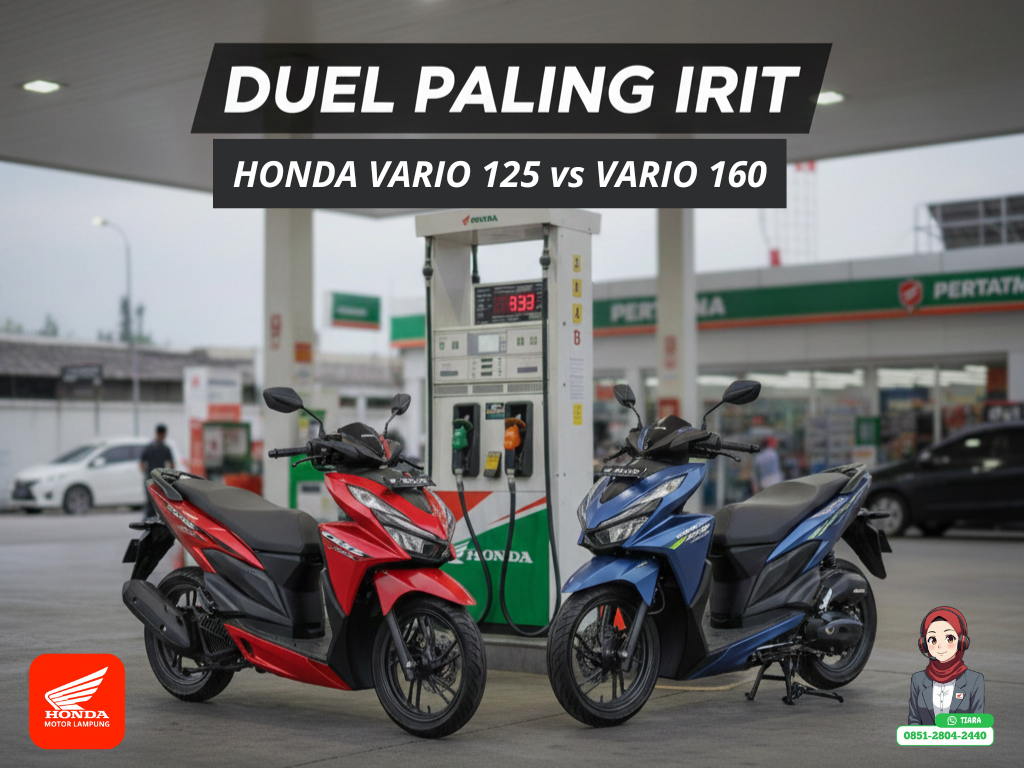 Duel Honda Vario 125 vs Vario 160: Siapa yang Paling Irit untuk Harian?