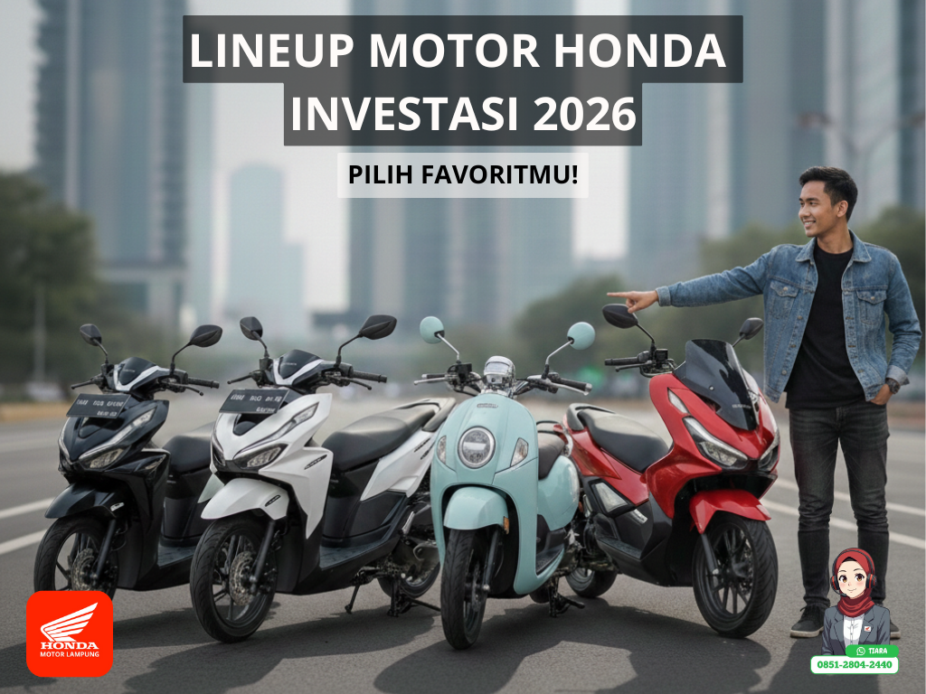 Daftar Motor Honda yang Harga Bekasnya Paling Stabil di Tahun 2026