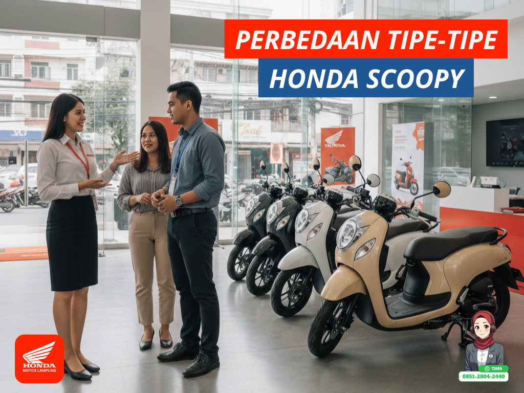 Perbedaan Honda Scoopy Tipe Fashion, Prestige, dan Stylish Lengkap dengan Spesifikasinya
