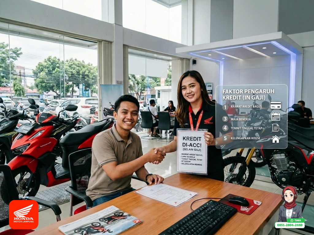 5 Faktor yang Membuat Kredit Motor di-ACC Selain Nilai Gaji