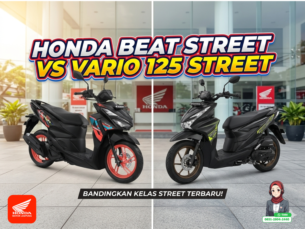 Vario 125 Street atau BeAT Street? Ini Perbedaan Fitur, Mesin, dan Harganya