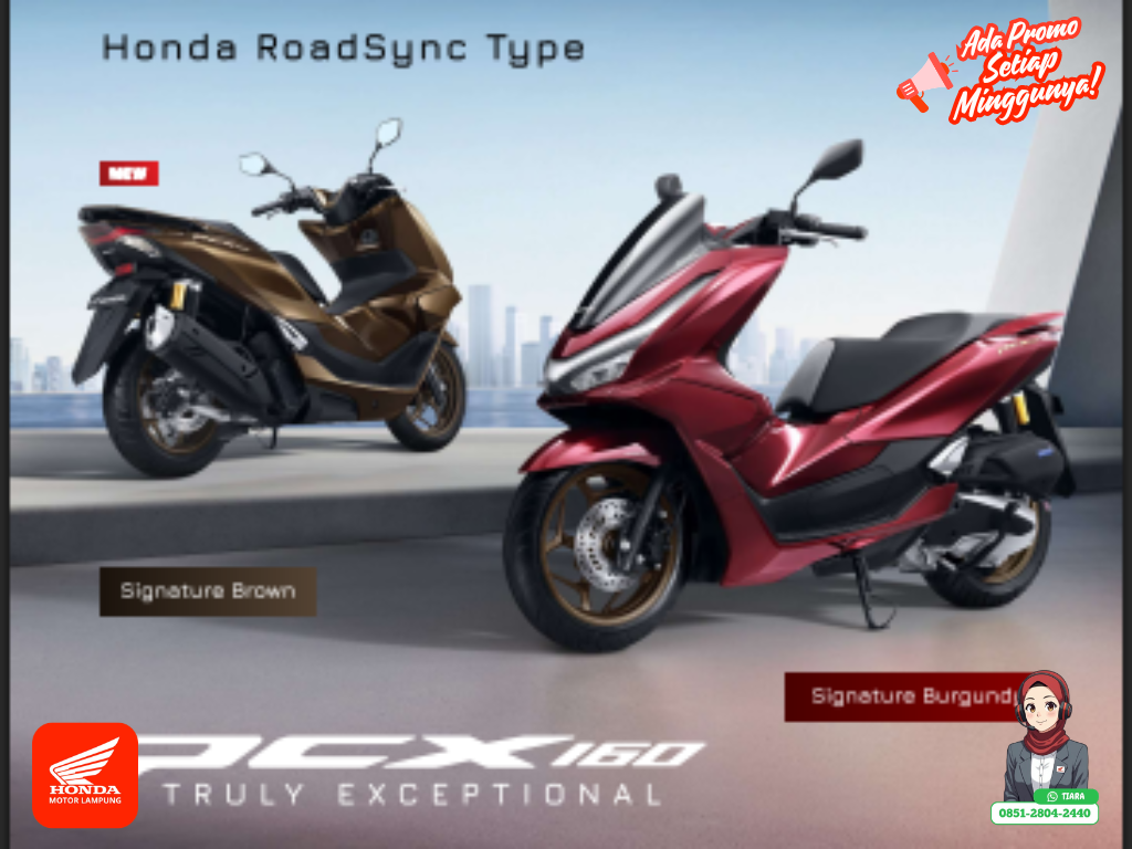 Warna Baru Honda PCX 160 2026: Makin Mewah dan Eksklusif!