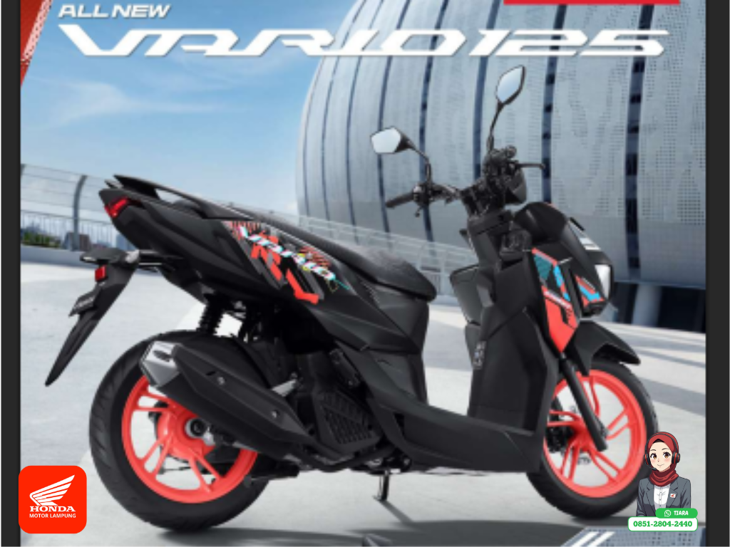 DP 5 Juta! Cara Kredit Honda Vario 125 Street Biar Cicilan Tetap Ringan