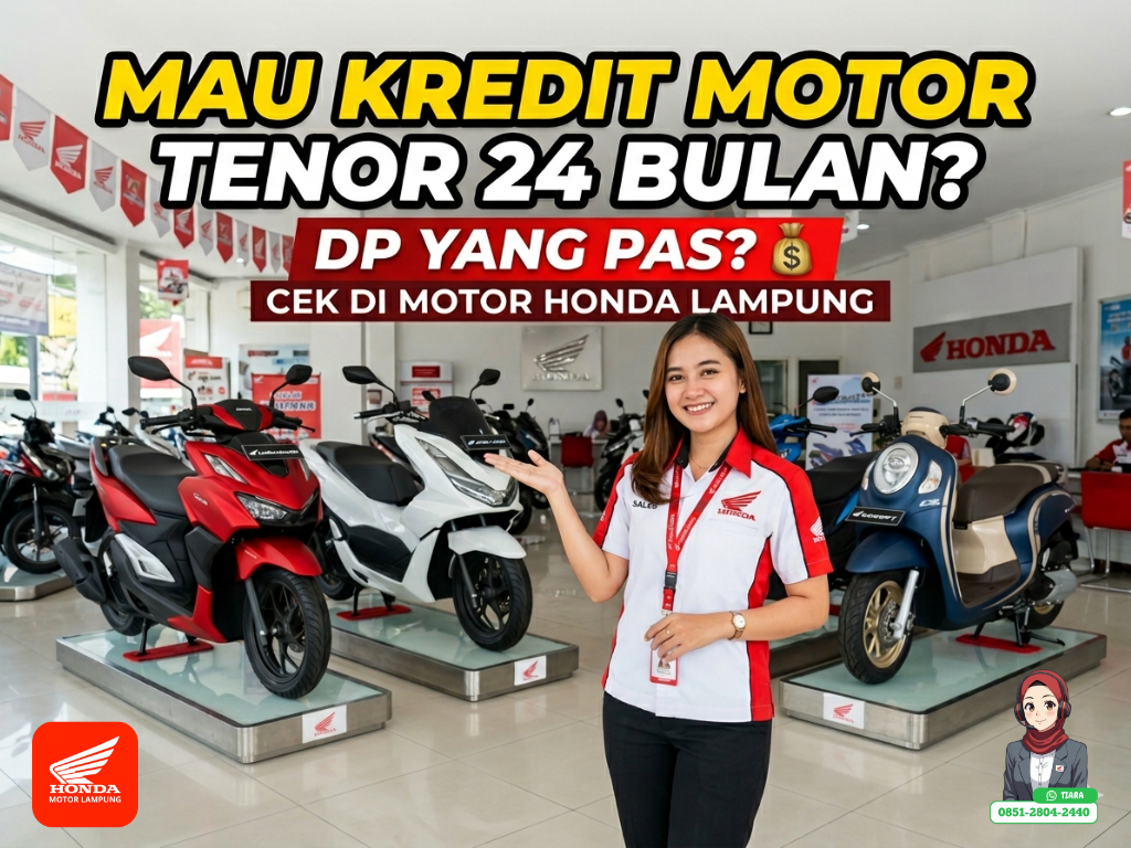Kredit Motor Honda Lampung: Berapa DP yang Pas untuk Tenor 2 Tahun?