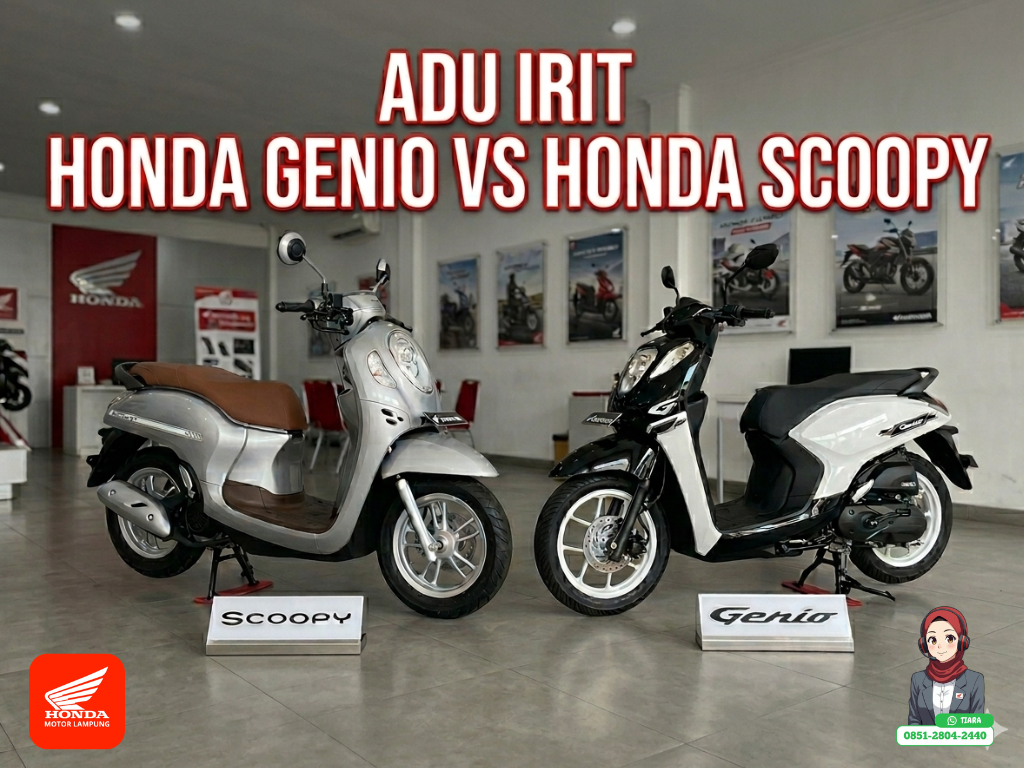 Adu Irit Honda Genio vs Scoopy: Mana yang Paling Ramah di Kantong?