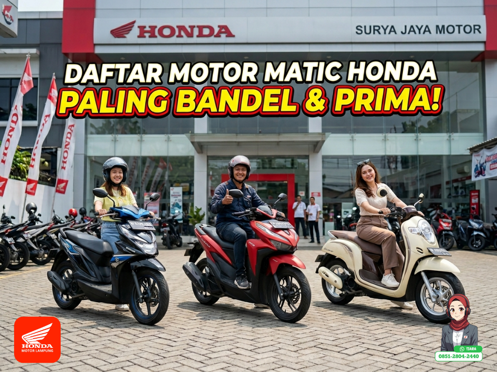 Daftar Motor Matic Honda Paling Bandel: Tetap Prima Meski Jarang Masuk Bengkel