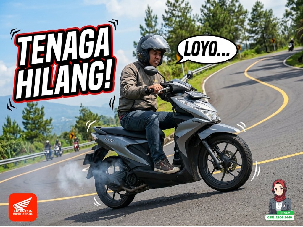 Solusi Ampuh Mengatasi Motor Matic Loyo Saat Menanjak